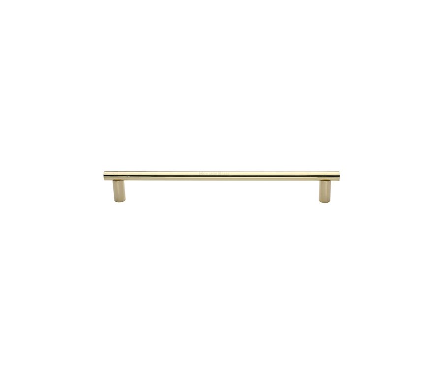 Heritage Brass Polished Brass Round Bar Door Pull Handle 489mm