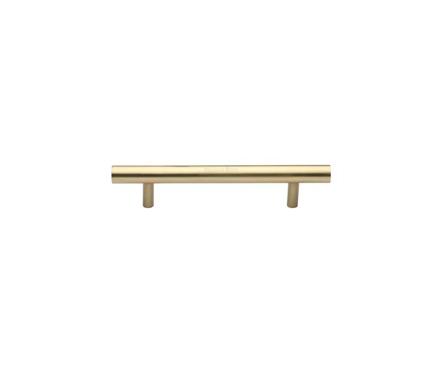 Heritage Brass Satin Brass Bar Door Pull Handle 305mm