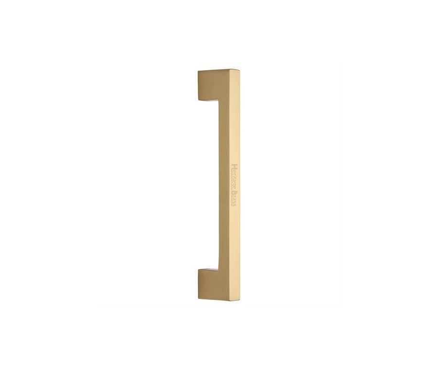 Heritage Brass Satin Brass Urban Door Pull Handle 305mm