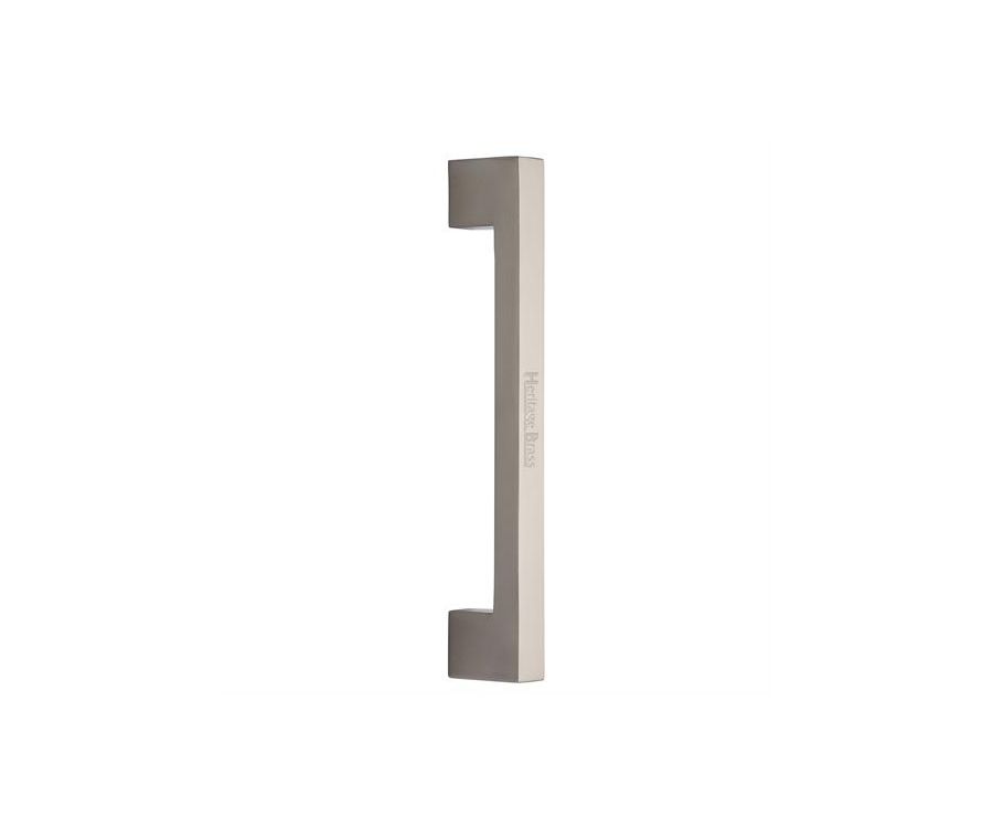 Heritage Brass Satin Nickel Urban Door Pull Handle 305mm