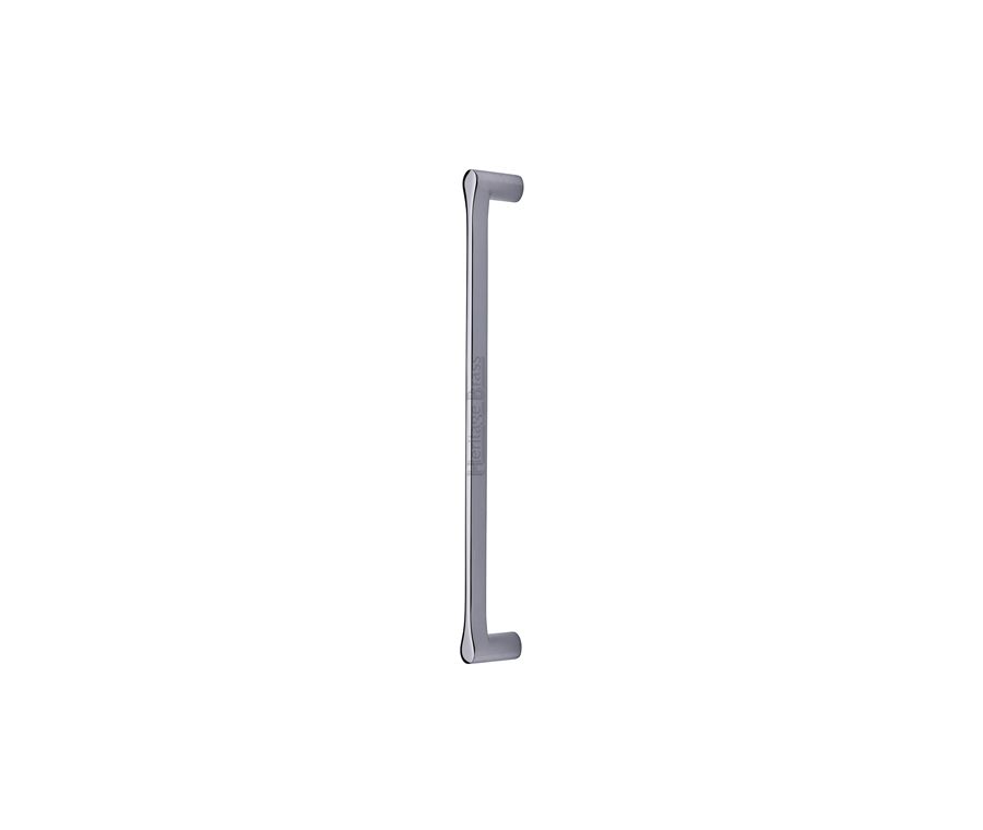 Heritage Brass Polished Chrome Gio Large Pull Handle 484mm