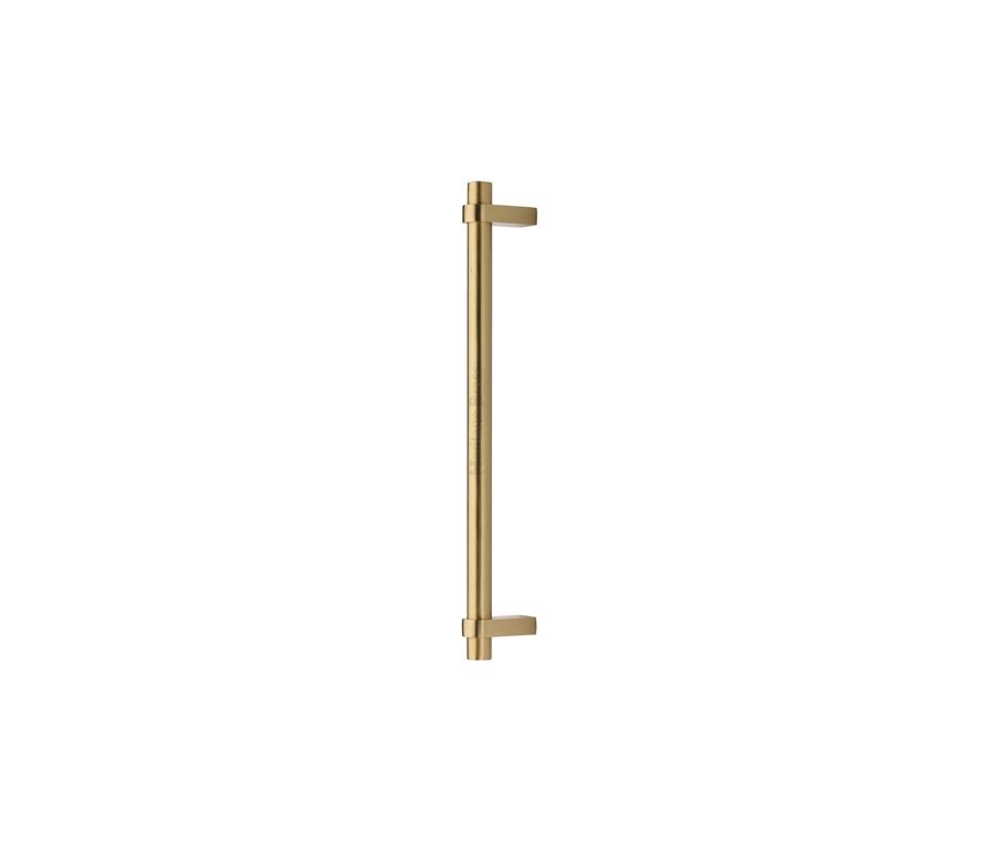 Heritage Brass Satin Brass Industrial Door Pull Handle 353mm