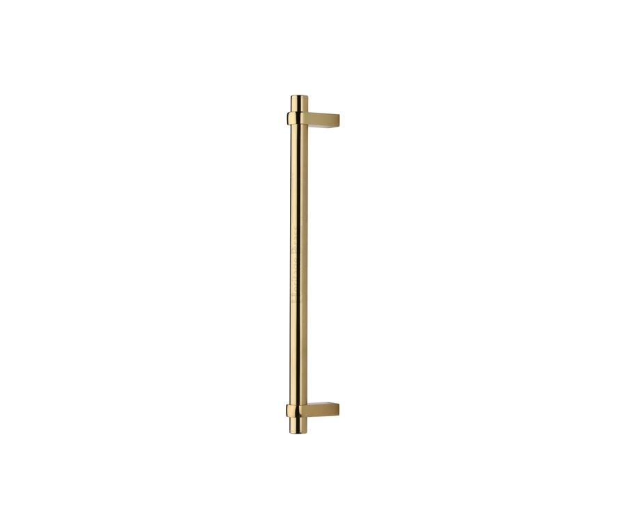 Heritage Brass Polished Brass Industrial Door Pull Handle 505mm