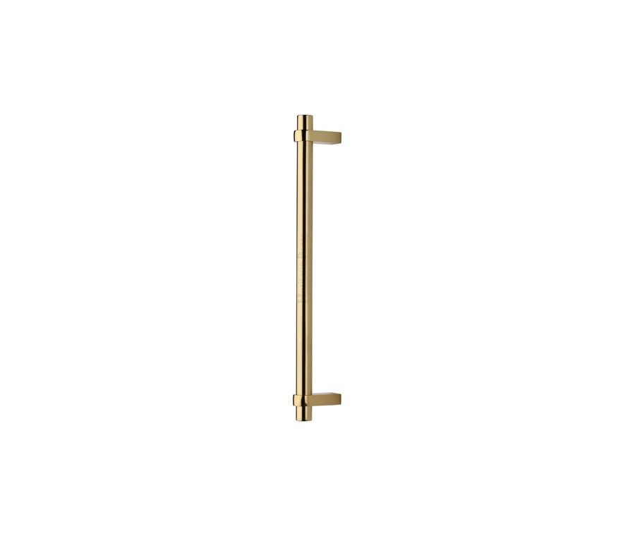 Heritage Brass Polished Brass Industrial Door Pull Handle 353mm