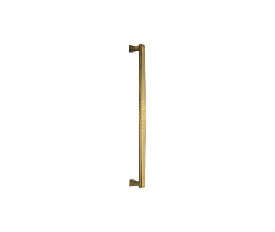 Heritage Brass Antique Brass Deco Pull Handle 457mm