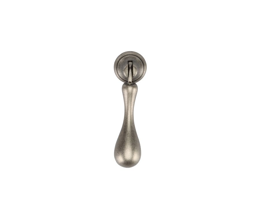 Distressed Pewter Classic Drop Pull | TK1396-053-DPW