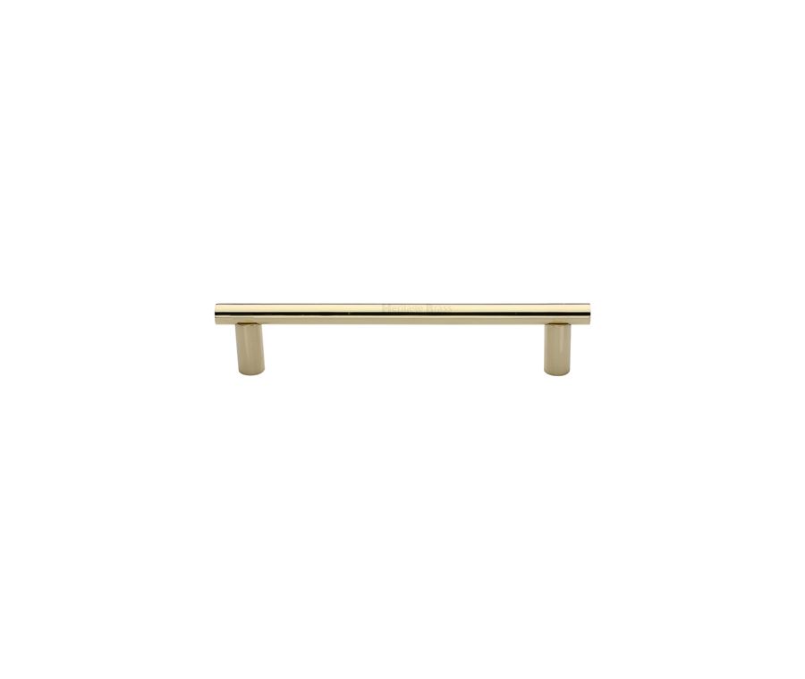 Heritage Brass Polished Brass Round Bar Door Pull Handle 336mm