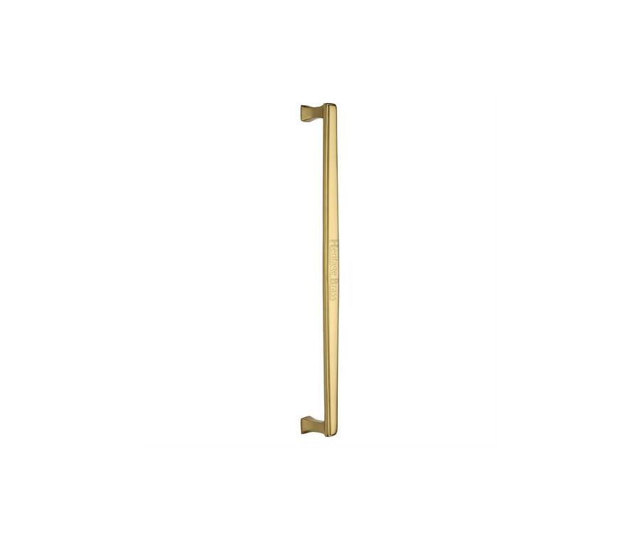 Heritage Brass Polished Brass Deco Pull Handle 457mm
