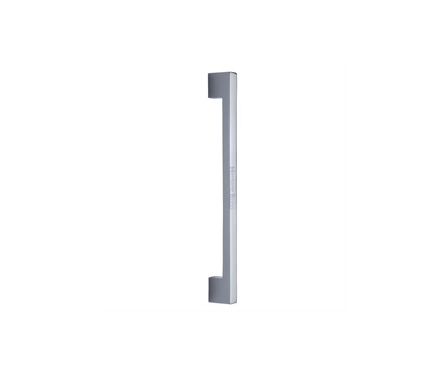 Heritage Brass Polished Chrome Urban Door Pull Handle 457mm
