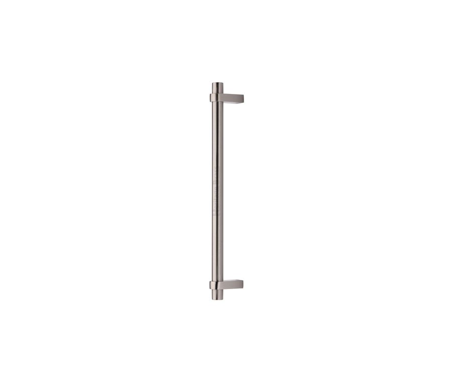 Heritage Brass Satin Nickel Industrial Door Pull Handle 353mm
