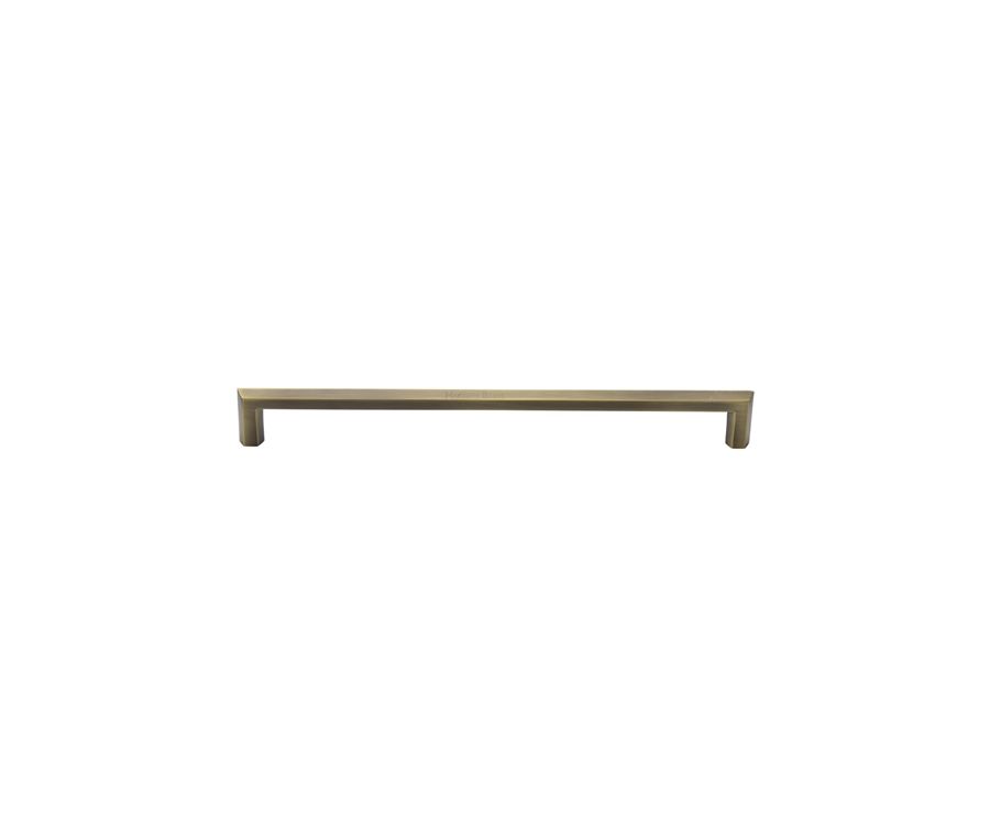 Heritage Brass Antique Brass Hexagonal Door Pull Handle 480mm