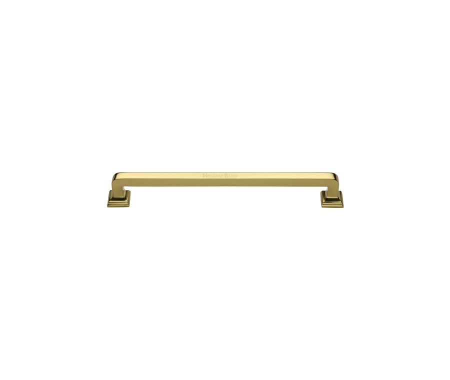 Heritage Brass Polished Brass Square Vintage Pull 490mm