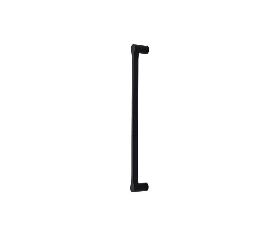 Heritage Brass Matt Black Gio Large Pull Handle 600mm