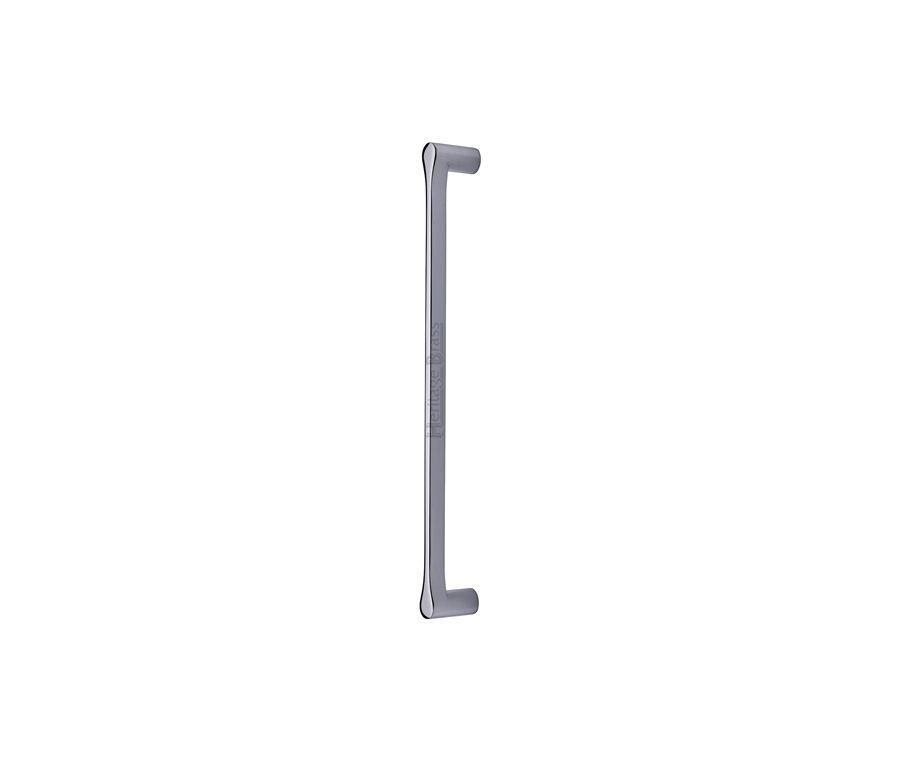 Heritage Brass Polished Chrome Gio Large Pull Handle 600mm