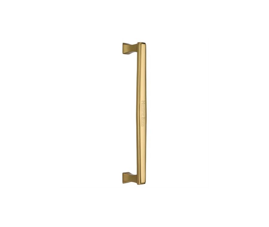Heritage Brass Polished Brass Deco Pull Handle 305mm