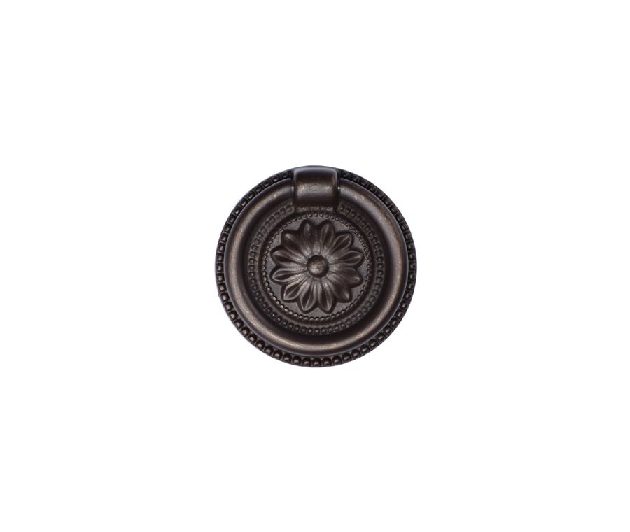 Matt Bronze 55mm Floral Ring Pull | TK2224-055-LBN