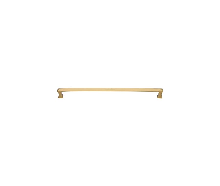 Heritage Brass Satin Brass Pyramid Door Pull Handle 478mm