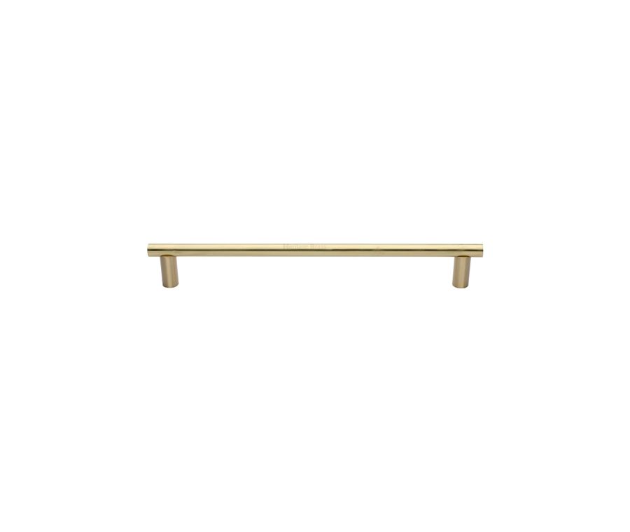 Heritage Brass Satin Brass Round Bar Door Pull Handle 489mm
