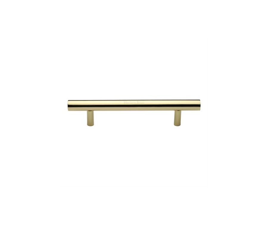 Heritage Brass Polished Brass Bar Door Pull Handle 305mm