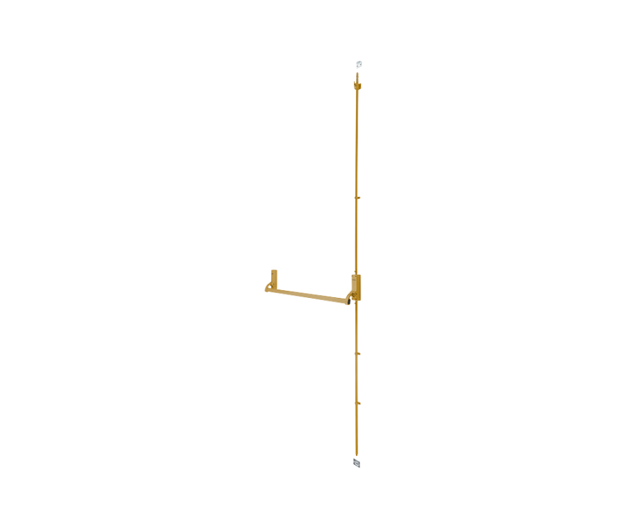 Hoppe Arrone Gold Single Panic Bolt | AR880GE