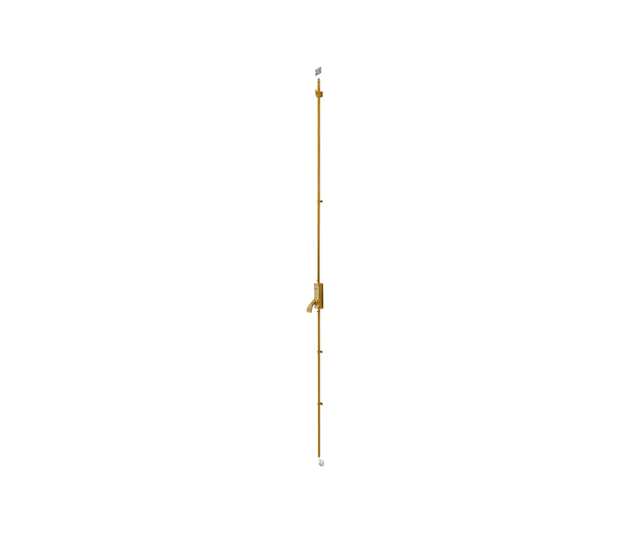Hoppe Arrone Gold Single Push Pad Panic Bolt | AR884GE