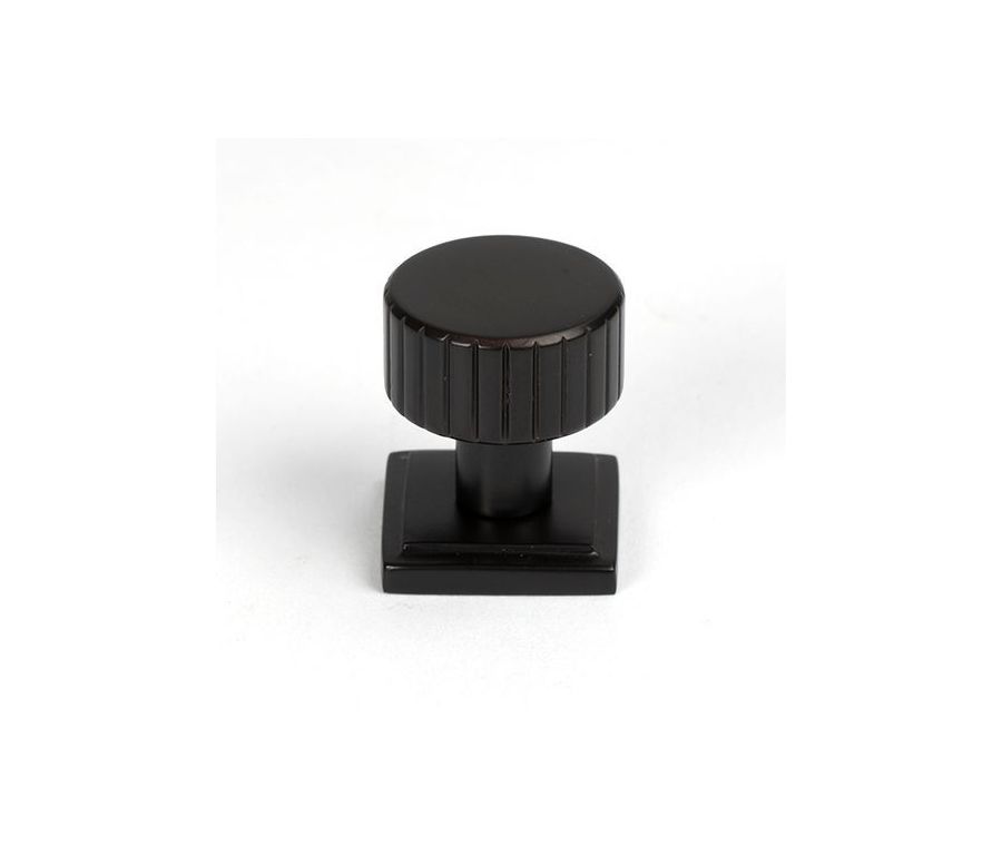 Anvil Aged Bronze Judd 25mm Cabinet Knob (Square) | 50450