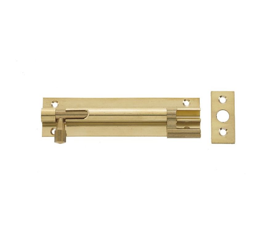 Frelan 100x25mm PB NKD Barrel bolt