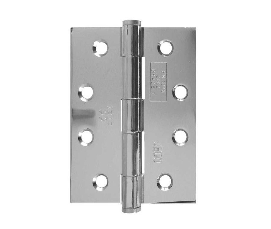 Frelan 102x75x2.2mm Polished Chrome G7 Button TIP Hinge