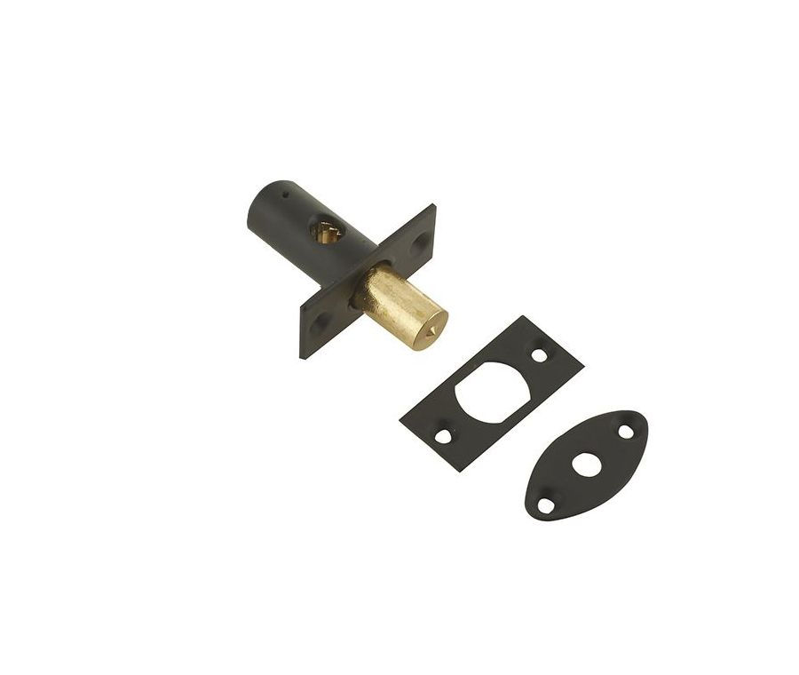 Frelan 37mm Black Mortice rack bolt