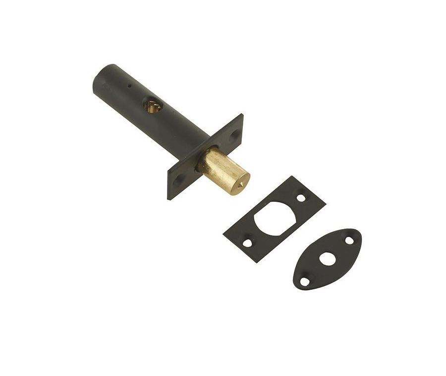 Frelan 61mm Black Mortice rack bolt