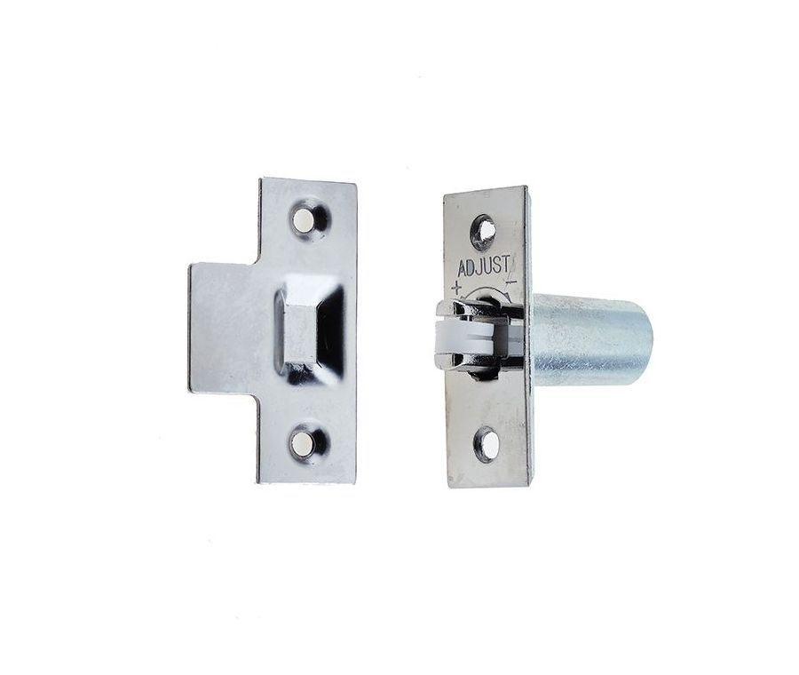 Frelan PC Adjustable rollerbolt catch (nylon roller)