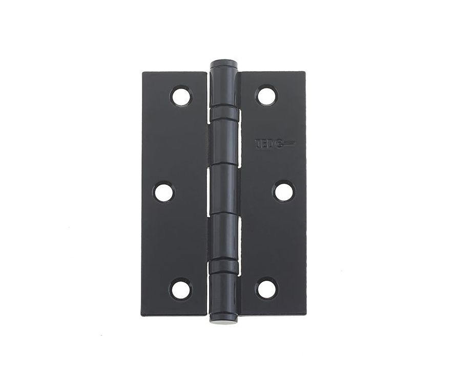 Frelan 89x58x2mm Black Steel ball bearing hinges