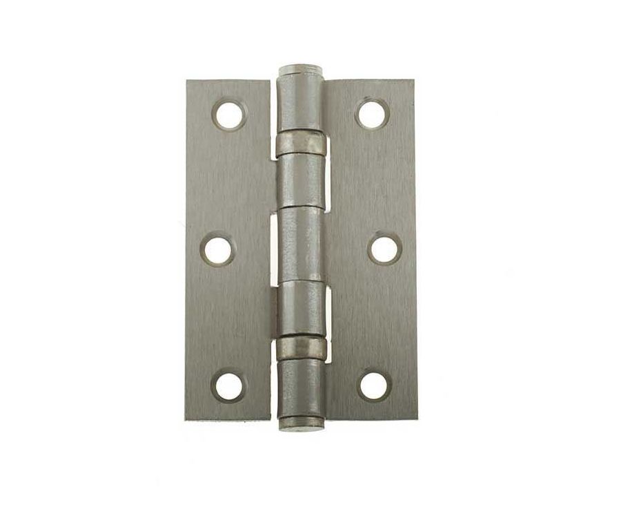 Frelan 76x50x2mm Satin Nickell ball bearing hinge Grade 7