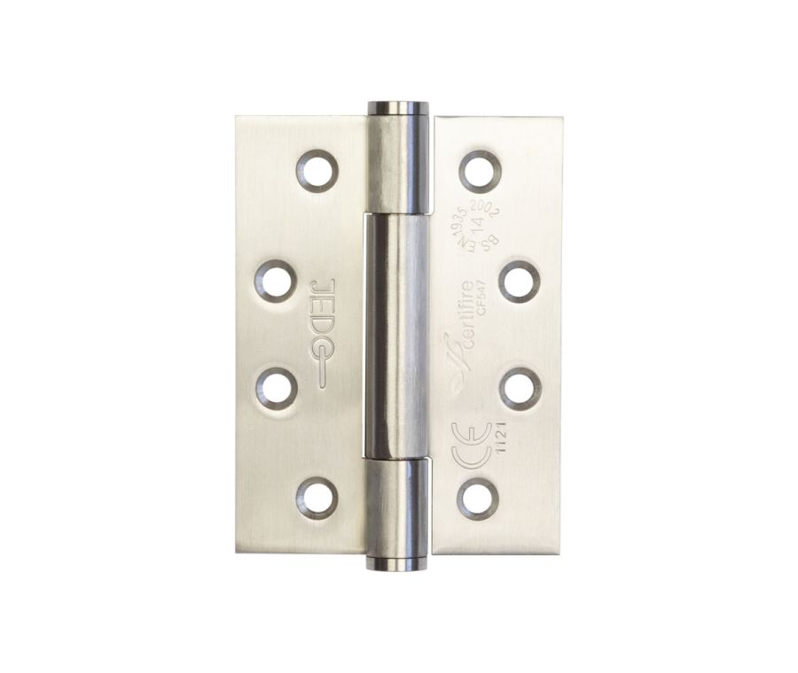 Pair Stainless Steel Grade 14 Concealed Bearing Hinge 102x76x3mm | J9400SSS
