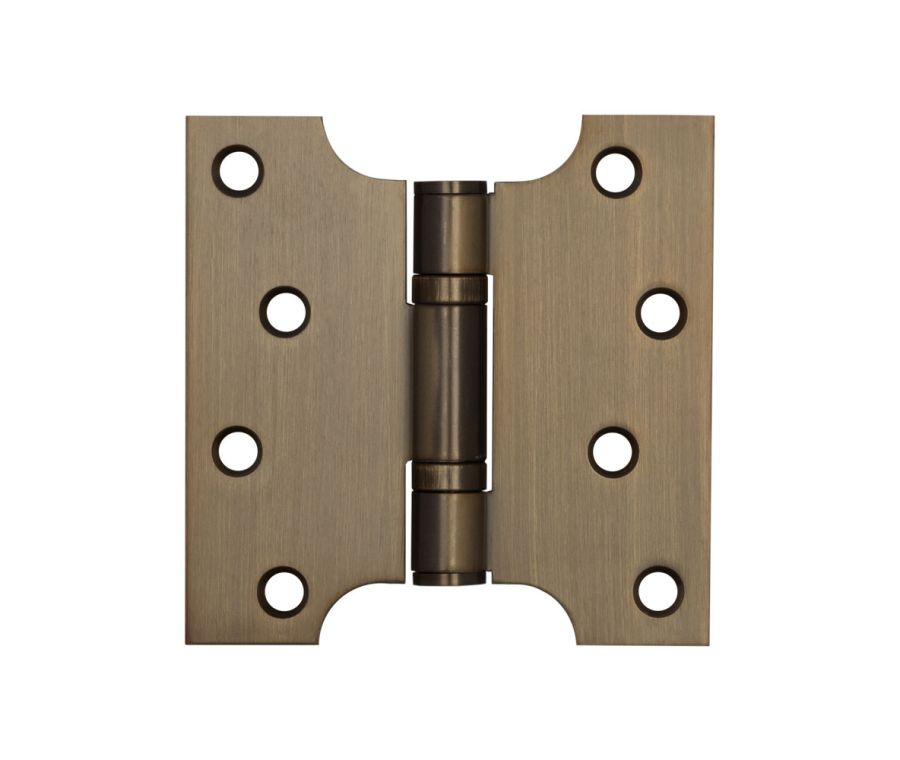 Antique Brass 102x102x3mm Parliament Hinge | J9449AB