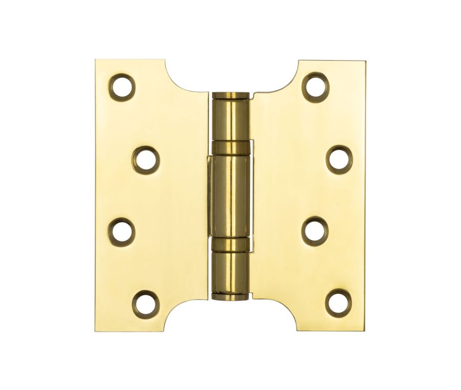 Polished Brass 102x102x3mm Parliament Hinge | J9449PB