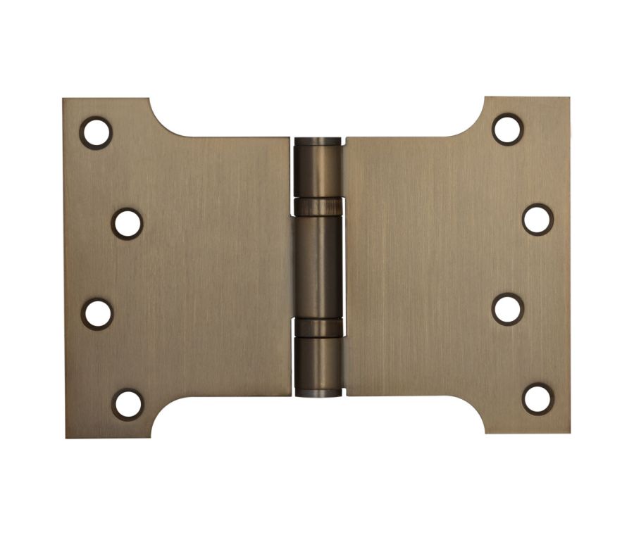 Antique Brass 102x152x3mm Parliament Hinge | J9469AB