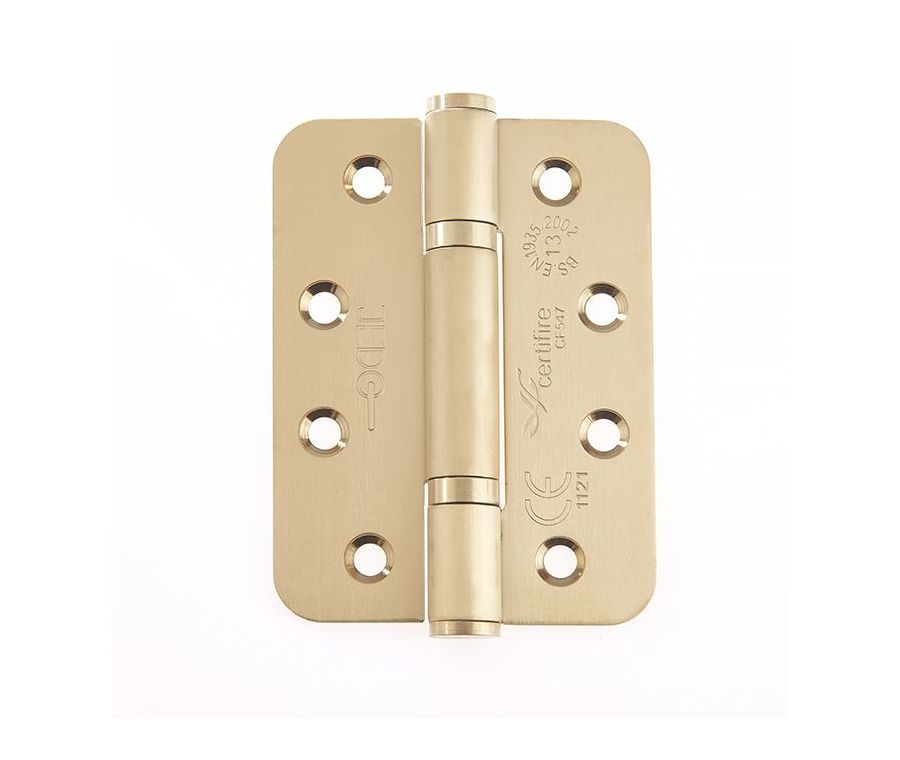 Frelan 102x76x3mm SB Radius PBH 3 knuckle hinge Pack of 3