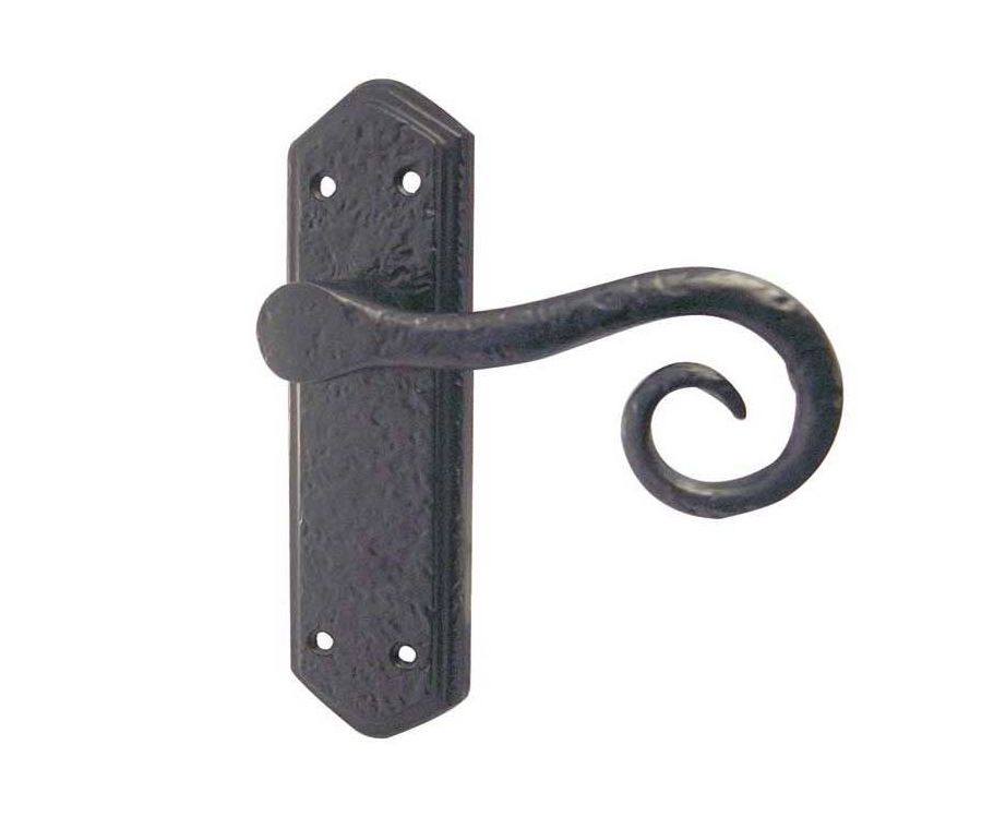 Frelan 170x49mm Black Royal Latchset