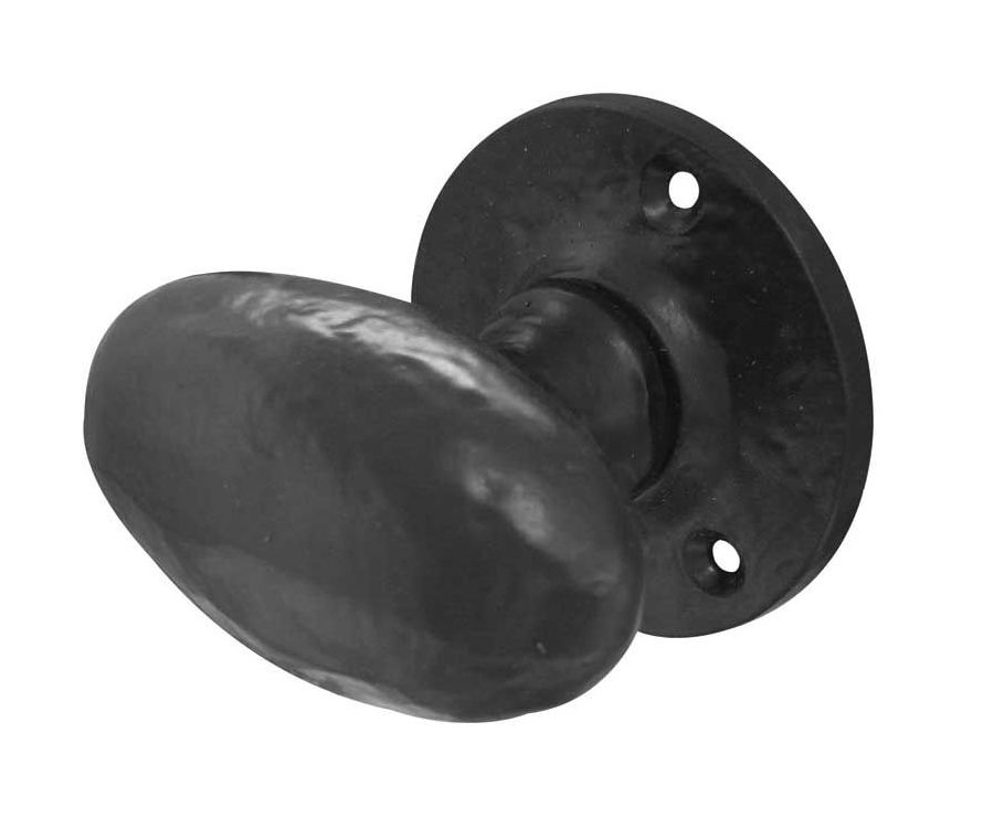 Frelan 68mm Dia. Oval Mortice Knob