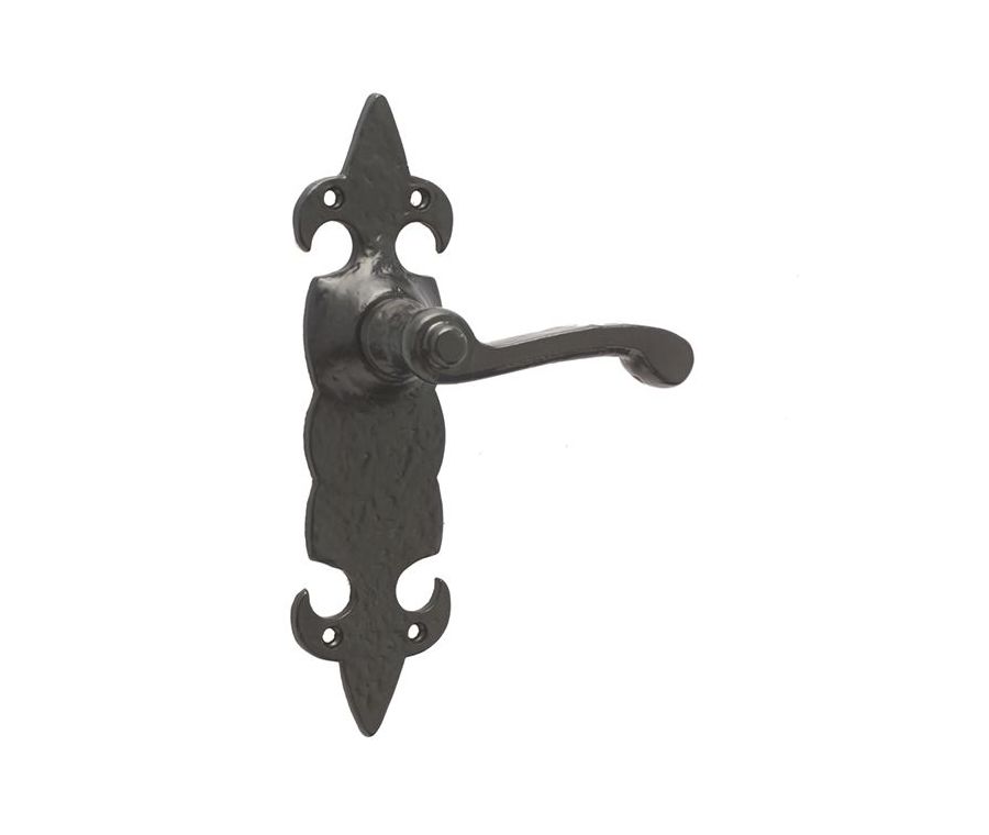 Frelan 195x54mm Fleur De Lys Latchset