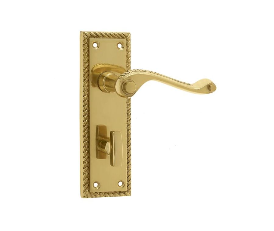 Frelan PB Georgian Bathroom Lever