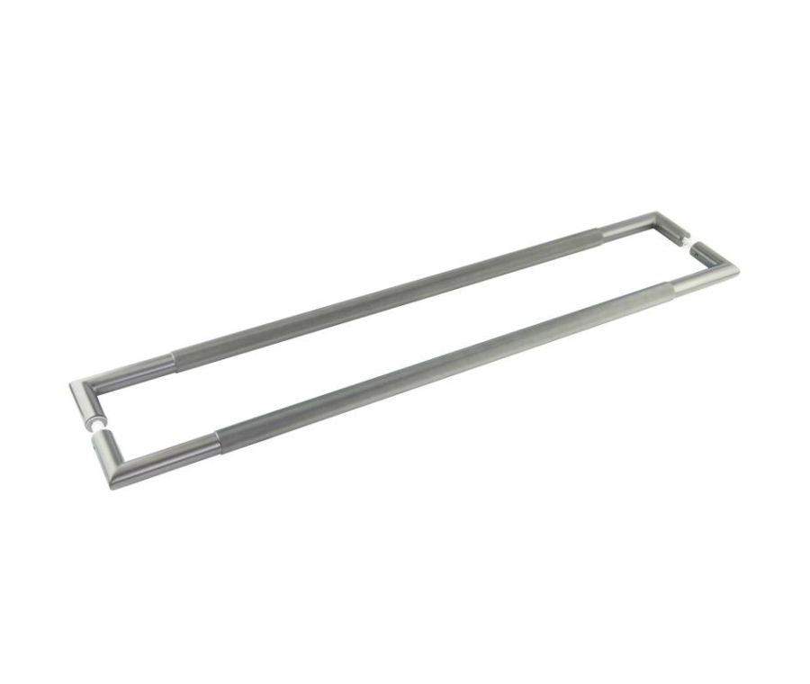Frelan MB Mitred Diamond Knurled Pull Handle 800x25mm B/B 316g PVD