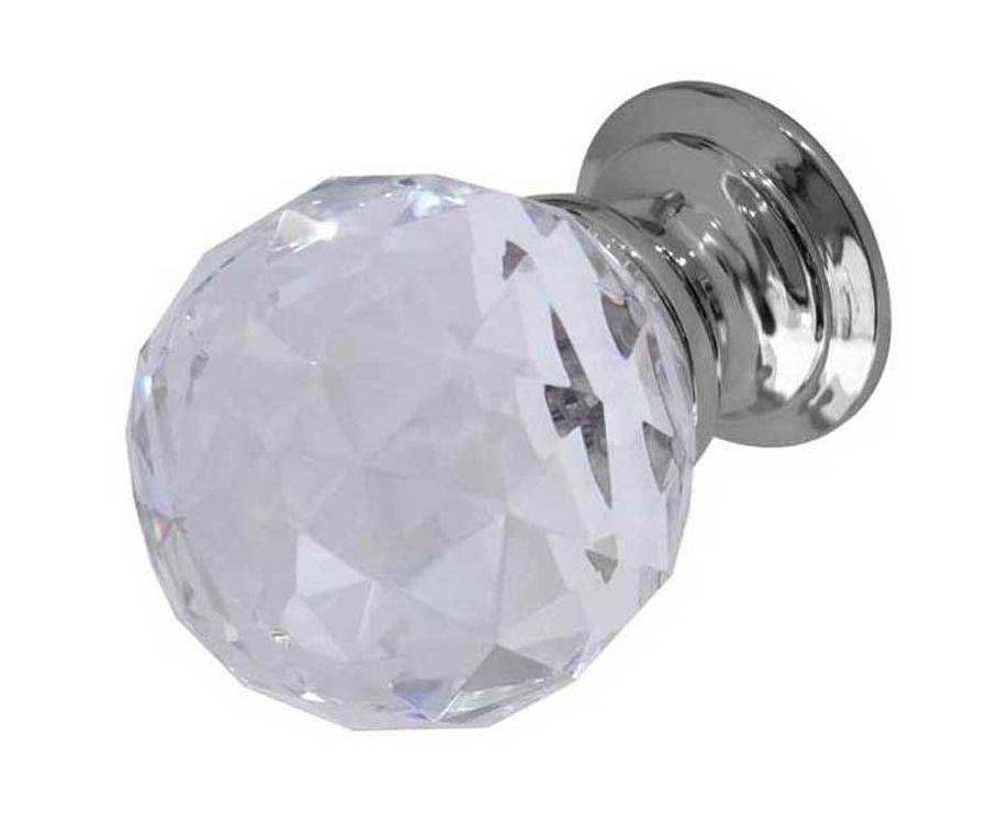 Frelan 40mm PC Faceted ball knob