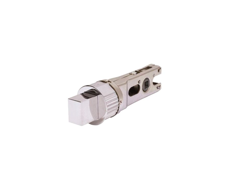 Satin Nickel Round Bathroom Turn & Release - JIGTECH | JTA5502