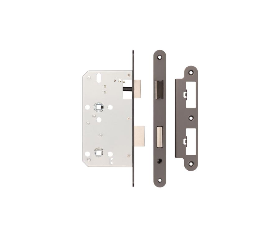 Jedo Dark Bronze 72mm Din Bathroom Locks | JL-DB60RDB