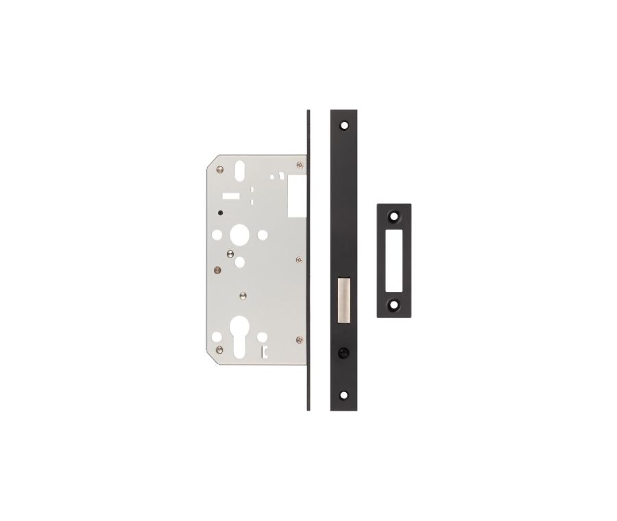 Jedo Black Architectural Din Euro Deadlocks | JL-DD60MB