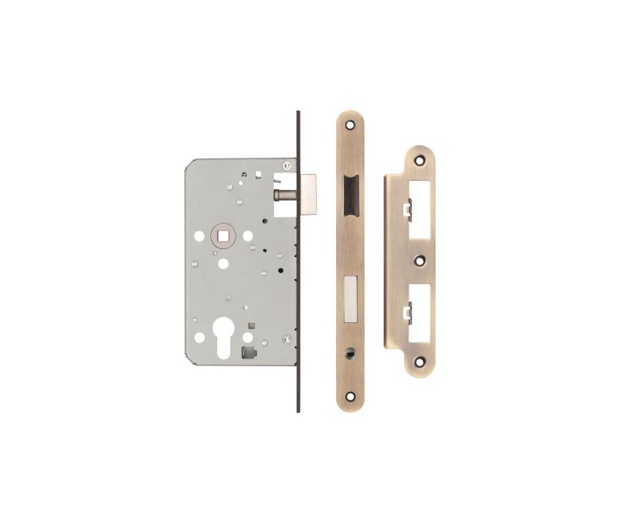 Jedo Antique Brass 72mm Din Escape Euro Locks | JL-DE60RAB