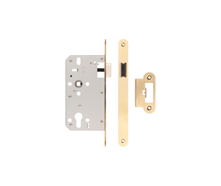 Jedo Satin Brass 72mm Din Latches | JL-DL60RSB