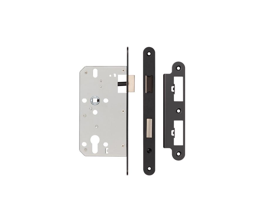 Jedo Black 72mm Din Euro Sashlocks | JL-DS60RMB